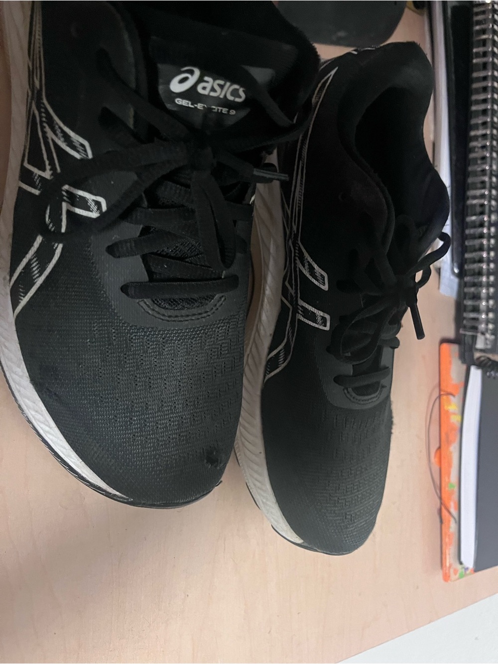 ASICS GEL-Excite 9 Black Running Shoes 8.5 women’s - Picture 8 of 8
